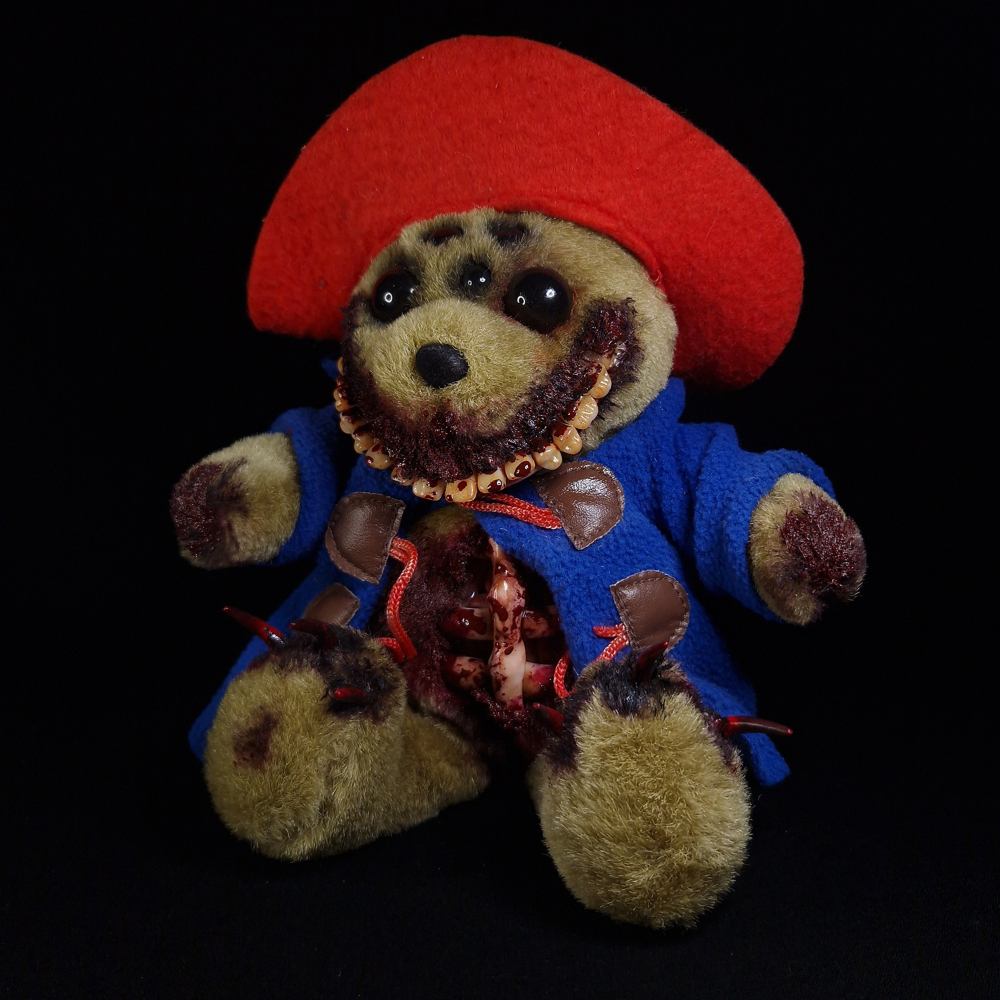 Saritasangerart Paddington - Horror handmade paddingon Peluche - Marron